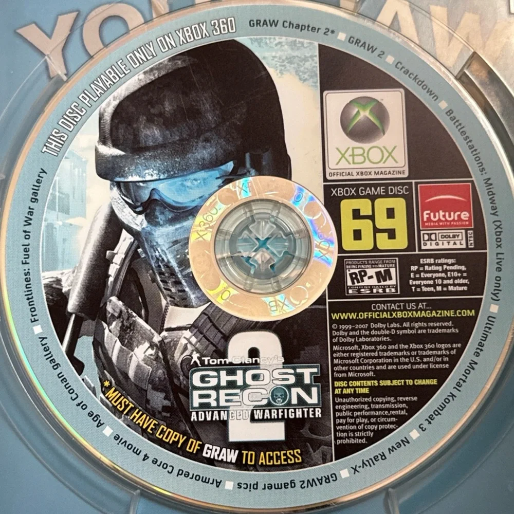 Tom Clancy's Ghost Recon Advanced Warfighter 2 - Xbox 360 - Blue